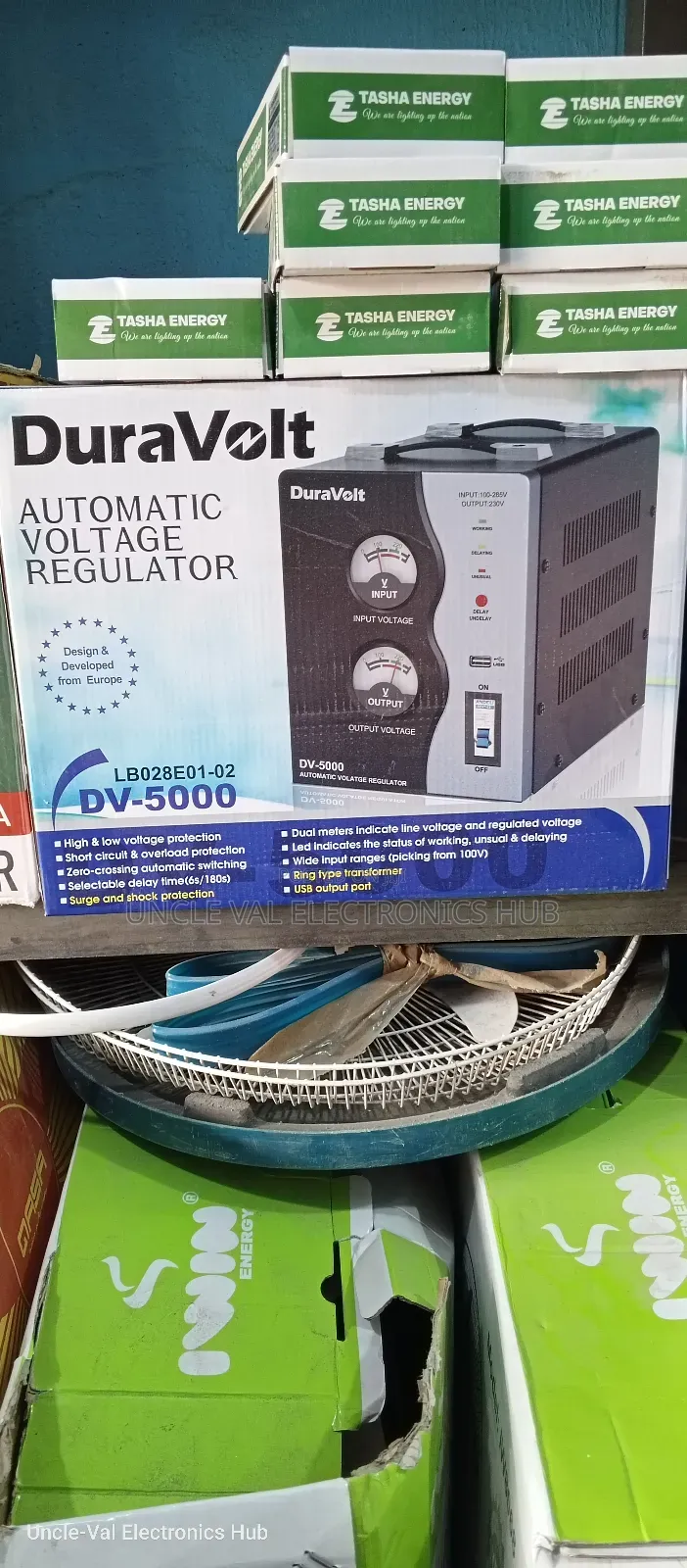 Duravolt 5000w Voltage Stabilizer/Regulator