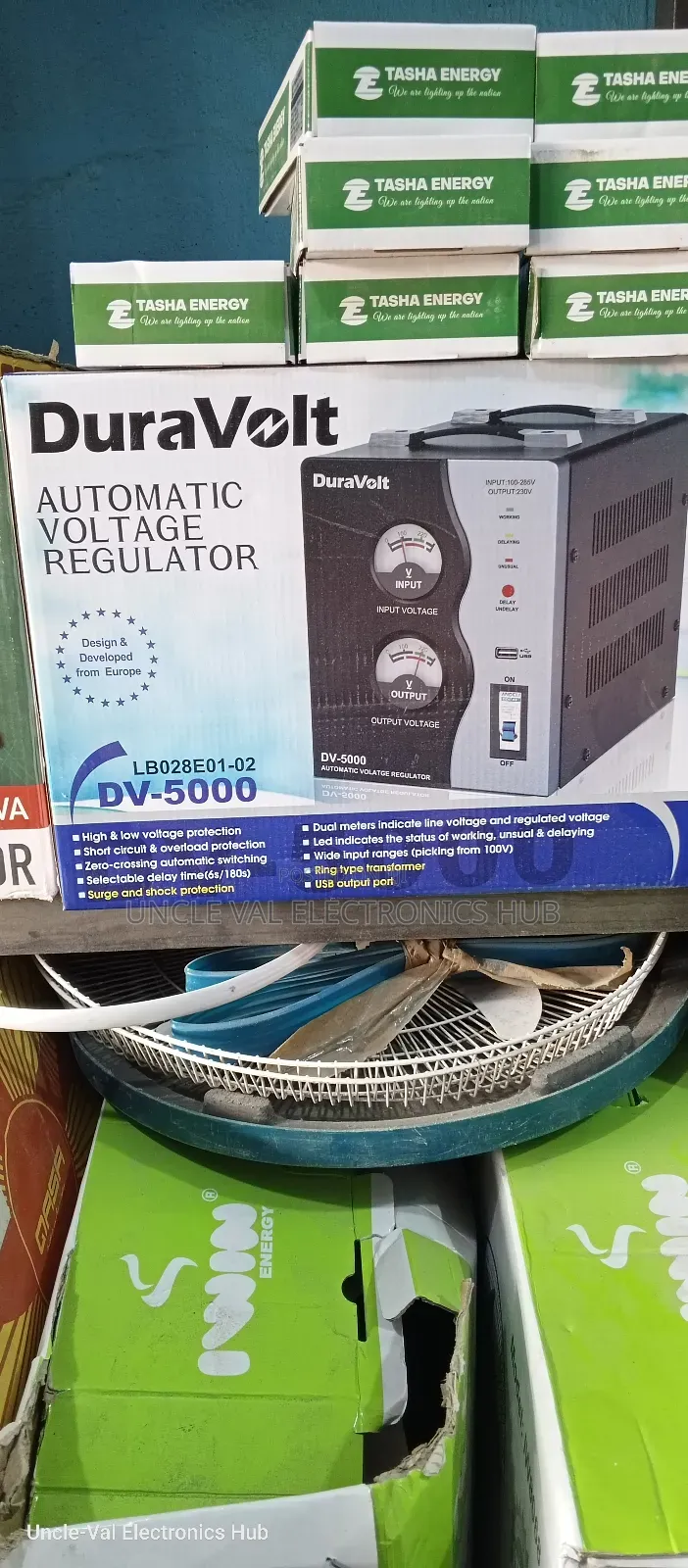 Duravolt 5000w Voltage Stabilizer/Regulator