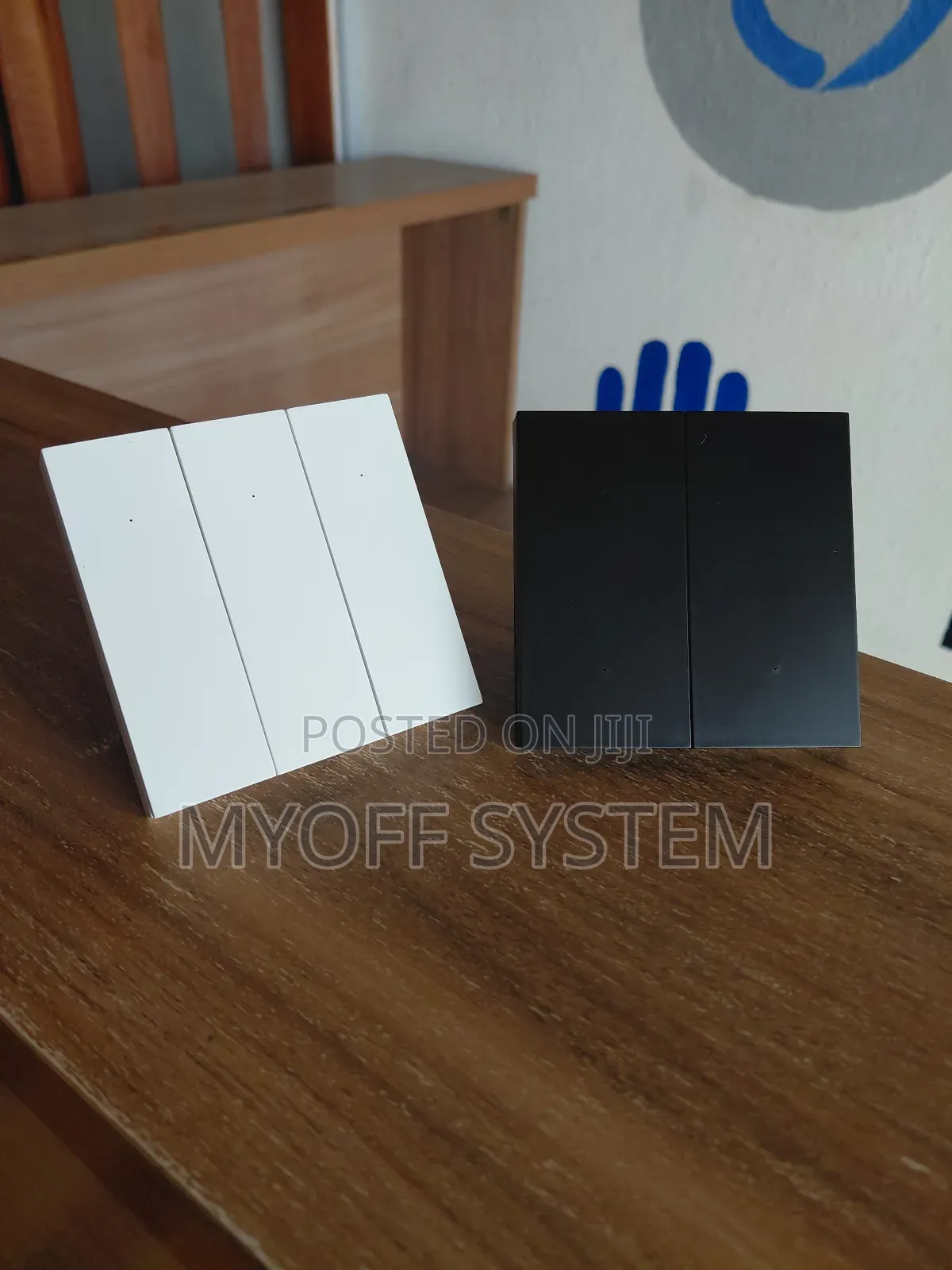Tuya Wifi Mechanical Press Button Smart Switch