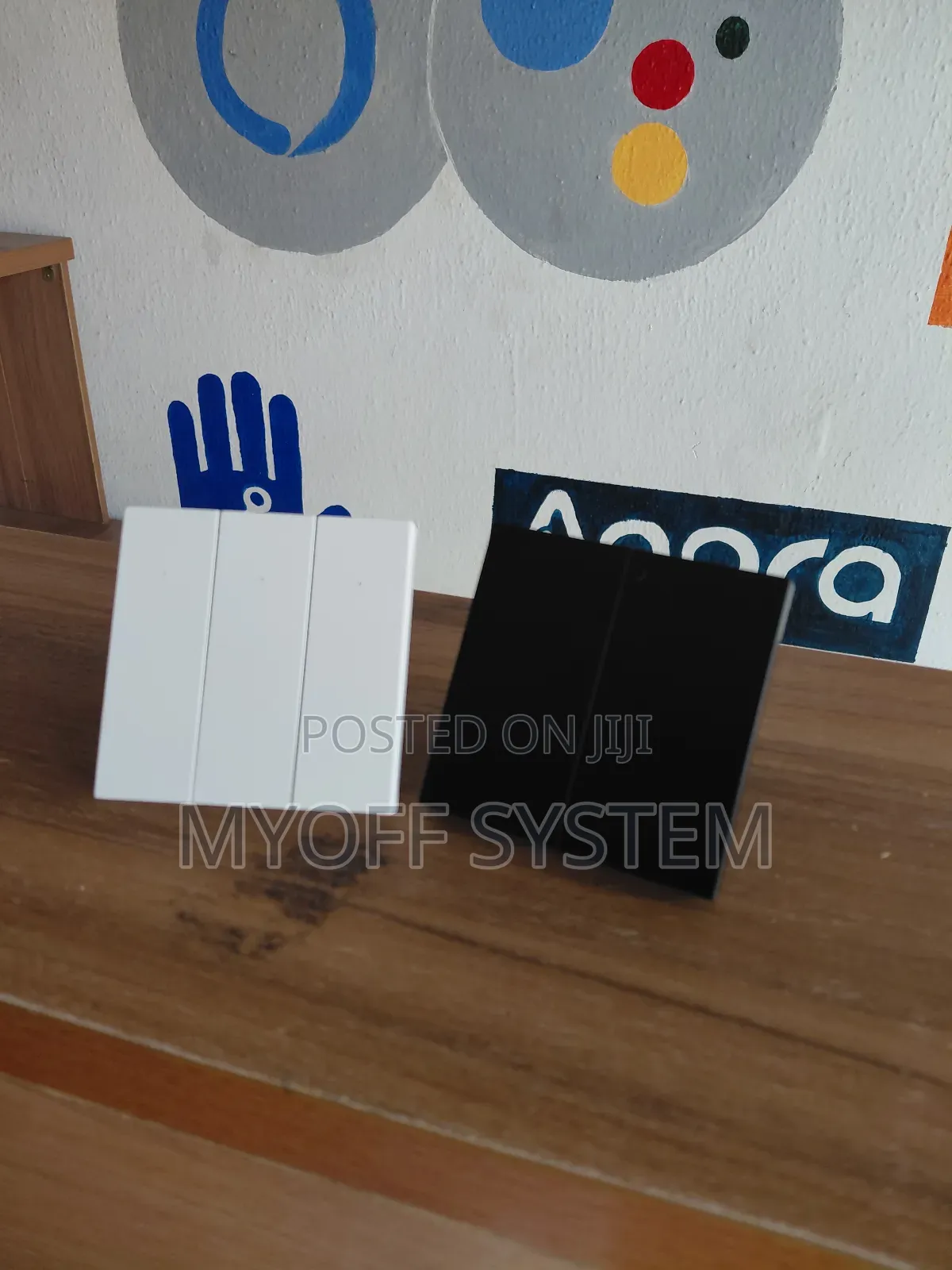 Tuya Wifi Mechanical Press Button Smart Switch