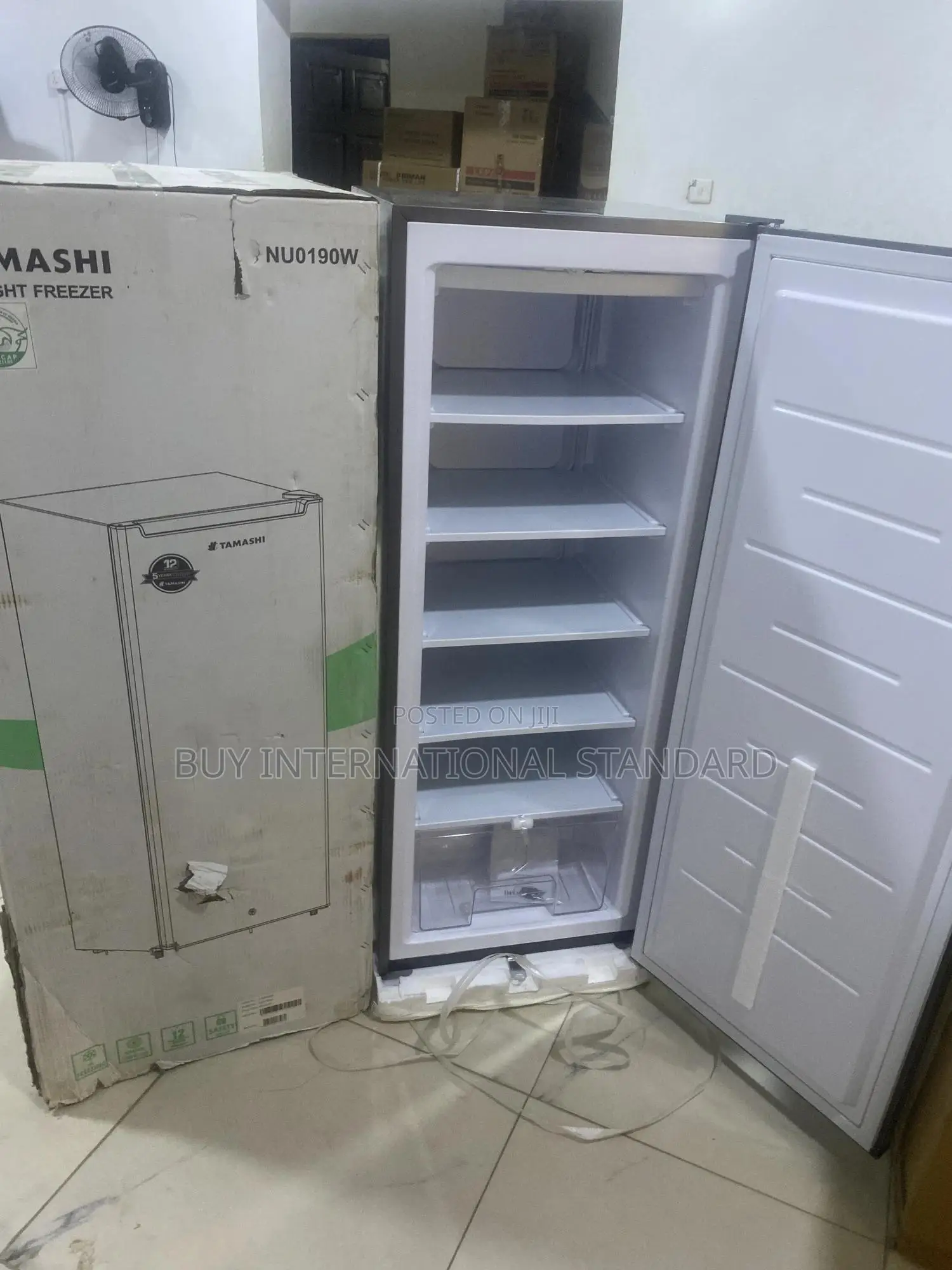 Tamashi Freezer With Adjustable Temperature Control