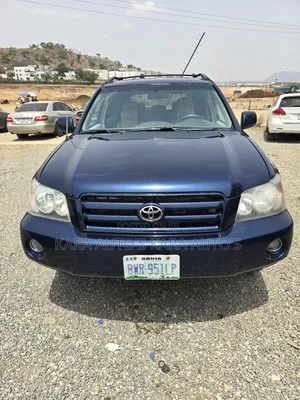 Toyota Highlander 2004 Blue