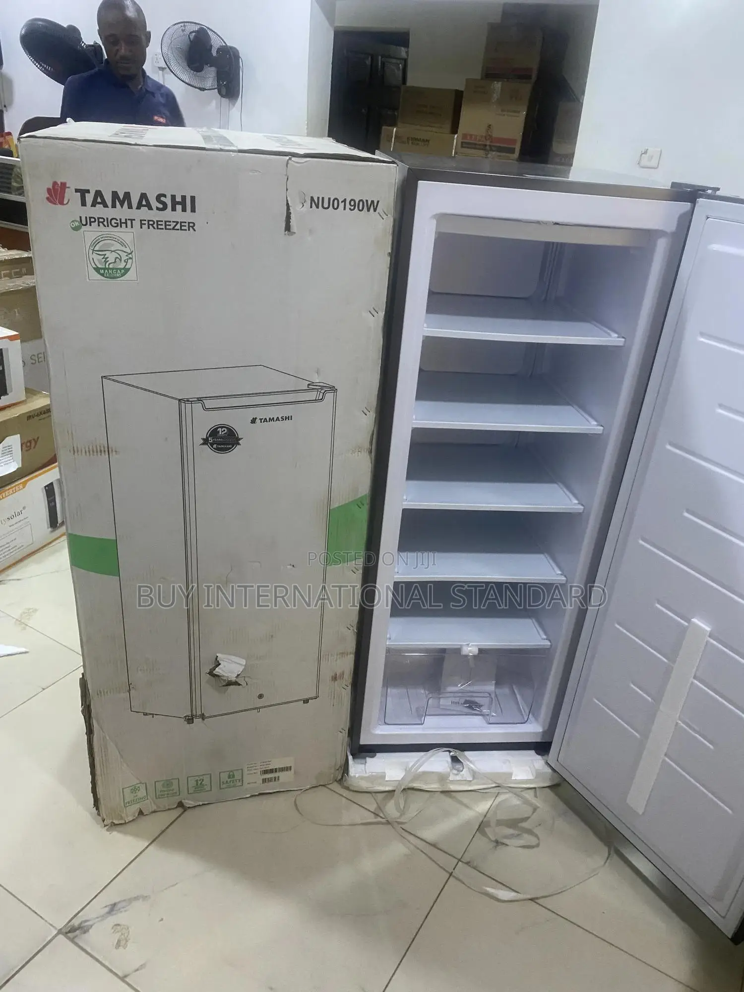 Tamashi Upright Freezer – Deep Freeze Technology
