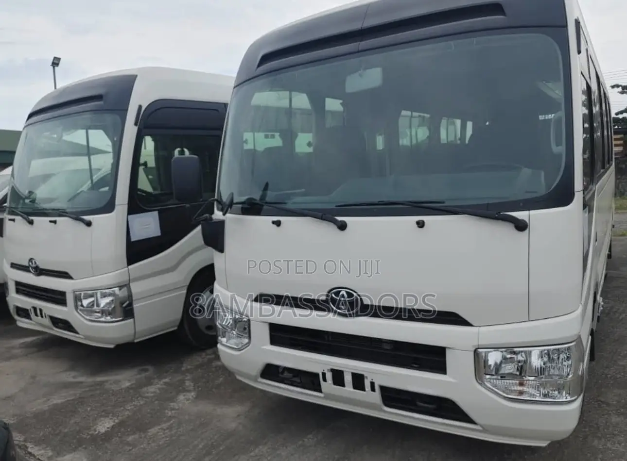 Toyota Coaster 2023 White