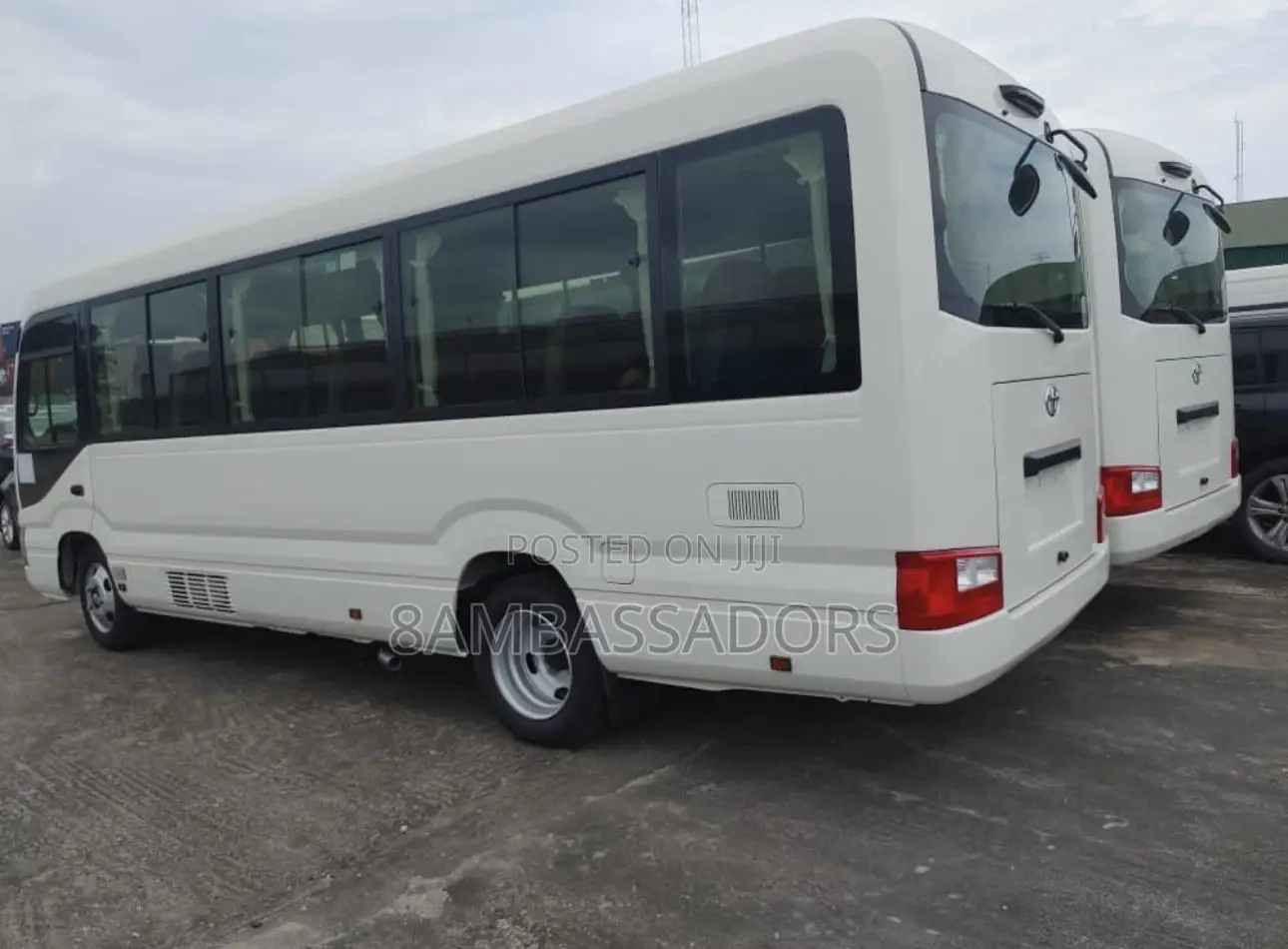 Toyota Coaster 2023 White
