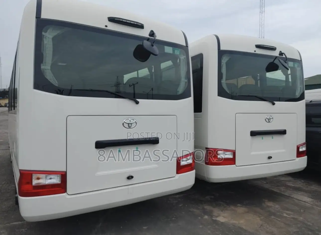 Toyota Coaster 2023 White