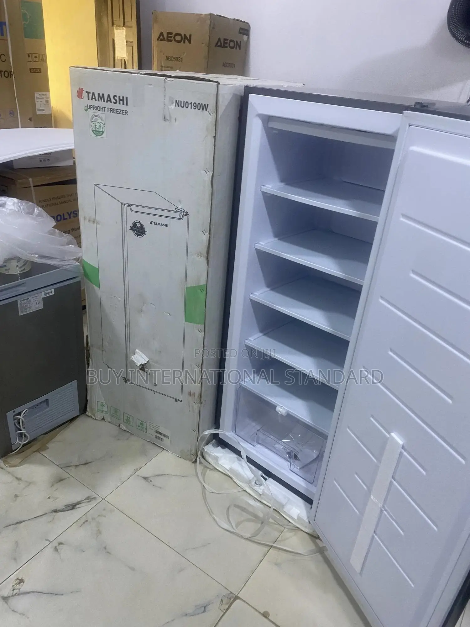 Tamashi Upright Freezer – Low Noise Operation