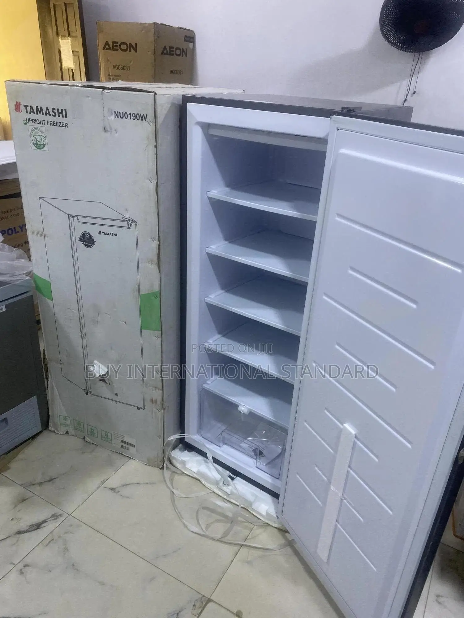 Tamashi Upright Freezer – Simple Temperature Adjustment