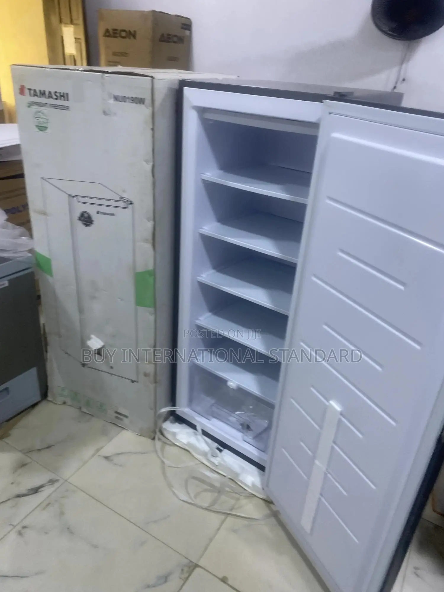 Tamashi Upright Freezer – Organized Storage Layout