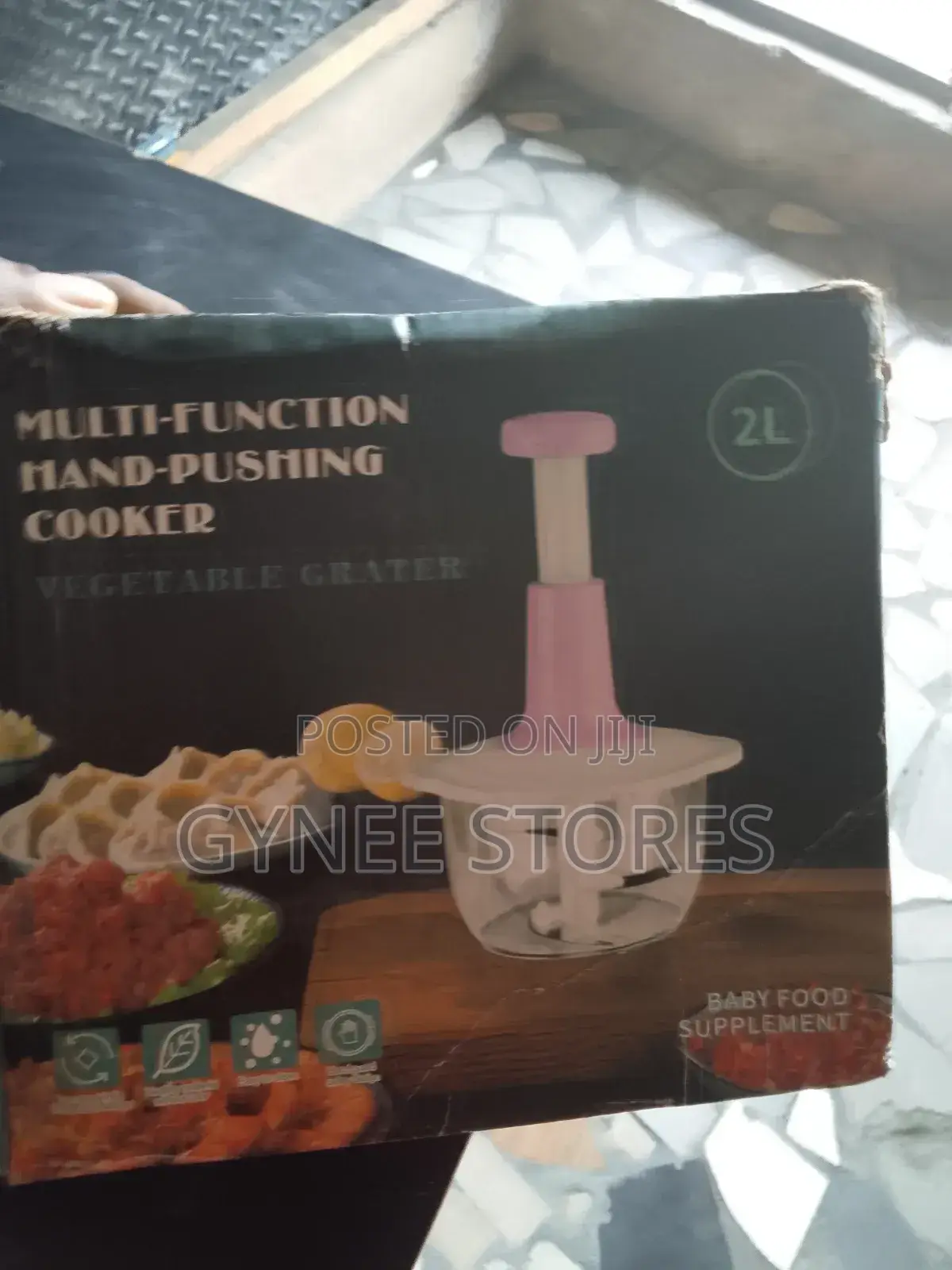 Multi-Functional 2l Pat Chopper With Accessories