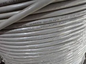 1.5mm*3core Screen Braided High Quality Electric Flexible Cable