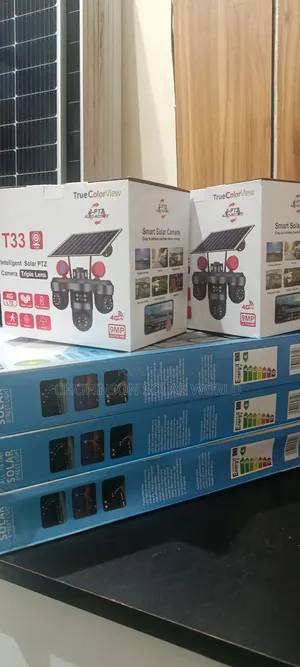 Solar Energy CCTV Camera