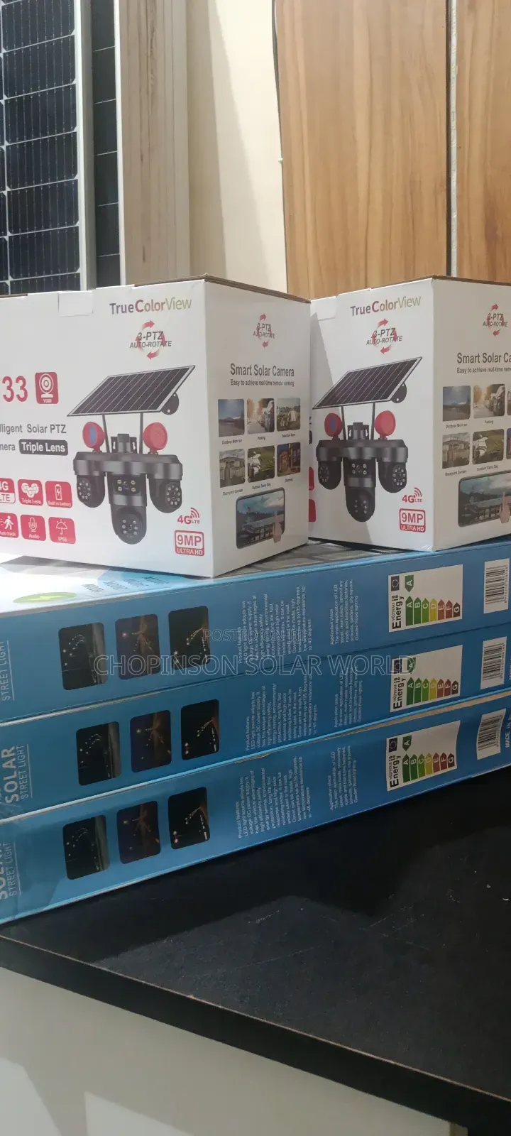 Solar Energy CCTV Camera