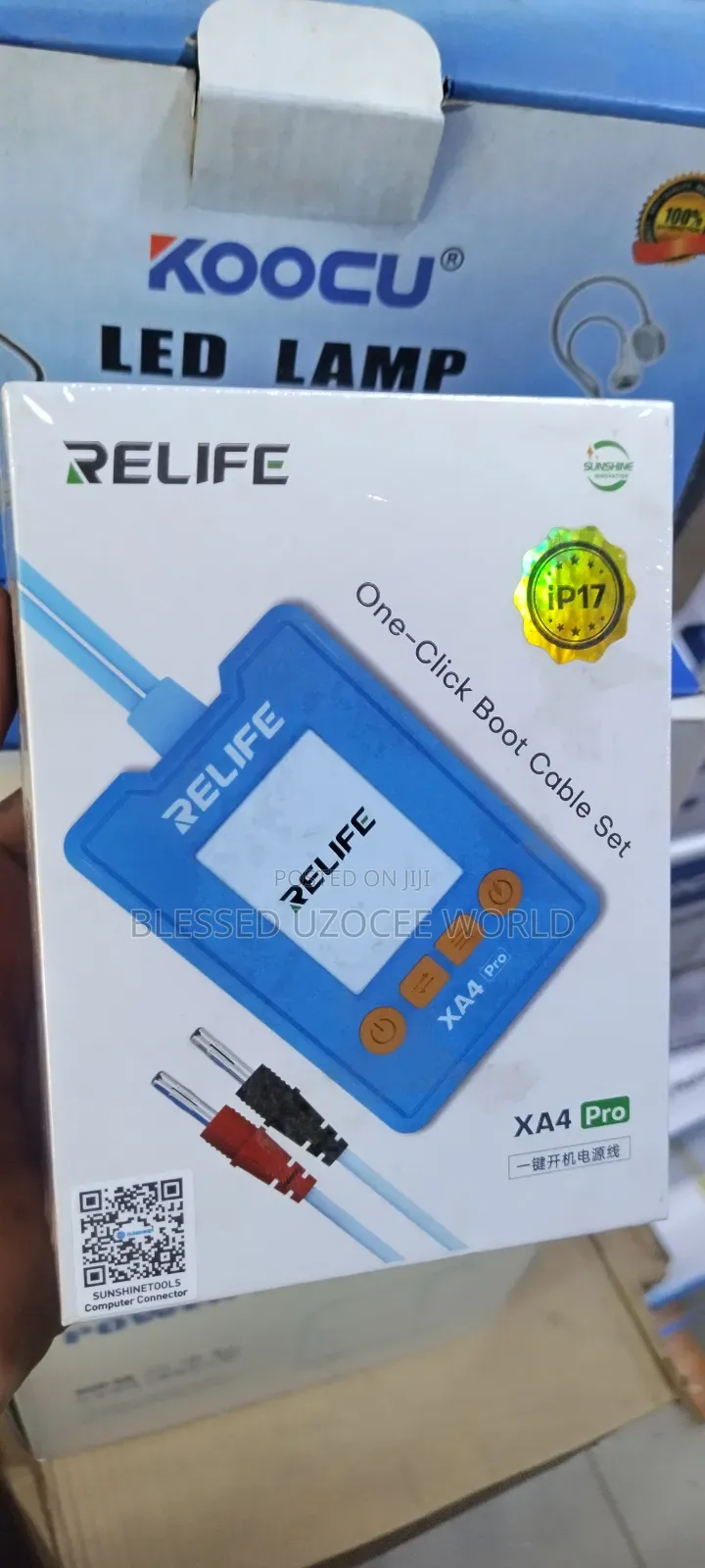 Relief Xa4 Pro One-Click All in One iPhone to 17 + Android Iboot Cable