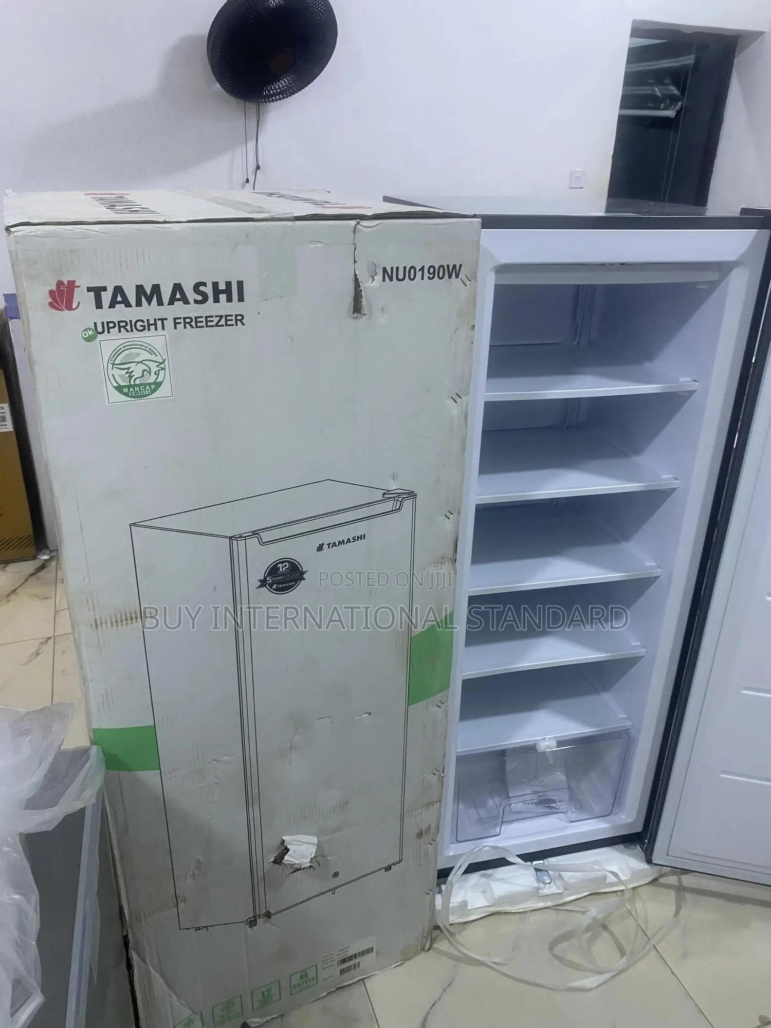 Tamashi Upright Freezer – Multi-Layer Shelving Design