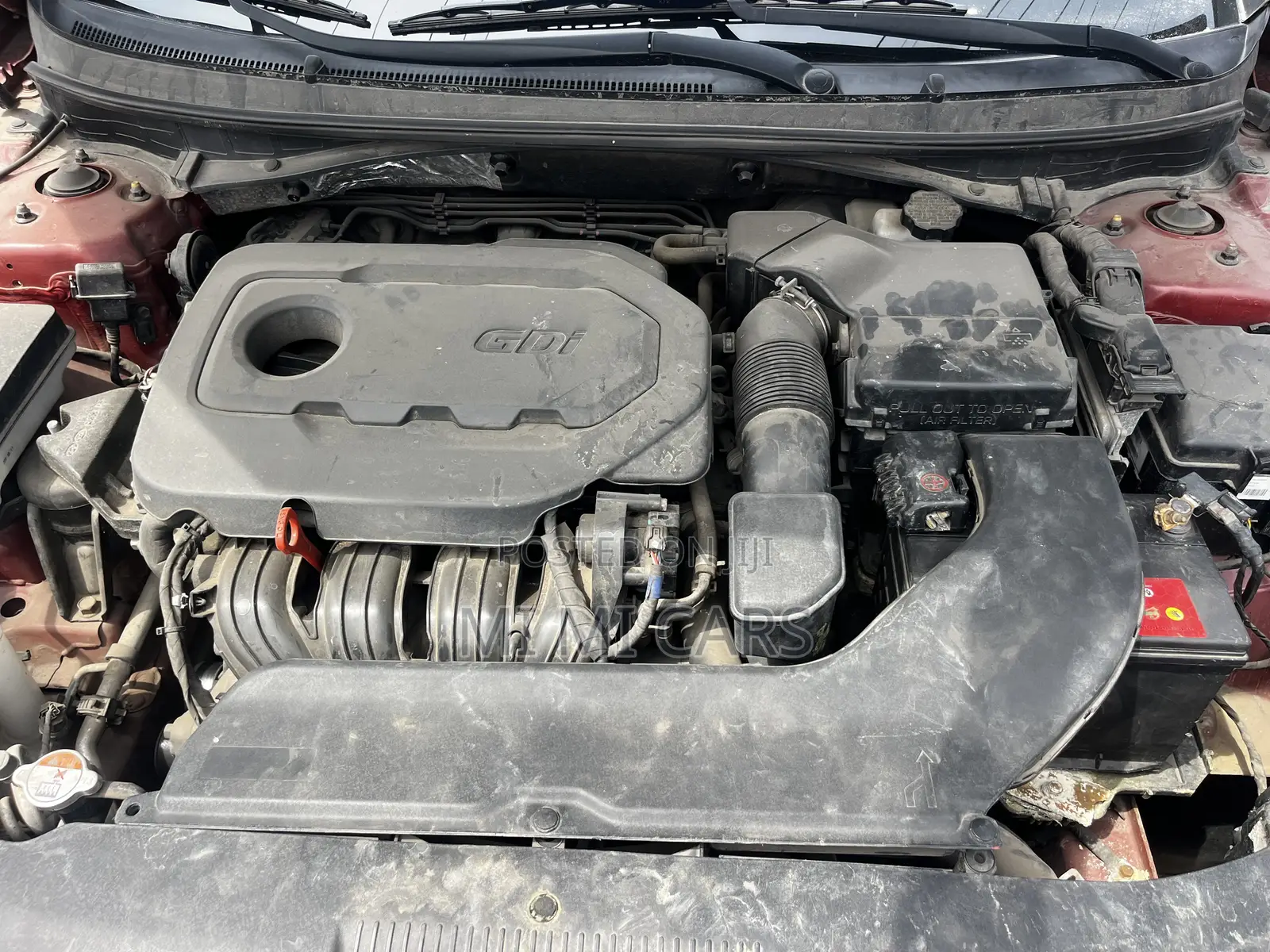 Hyundai Sonata 2017 Red