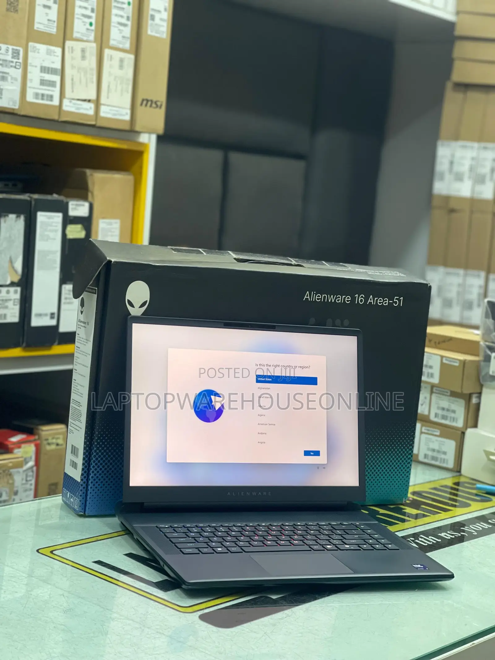 Laptop Dell Alienware Area-51 64GB Intel Core Ultra 9 SSD 2T
