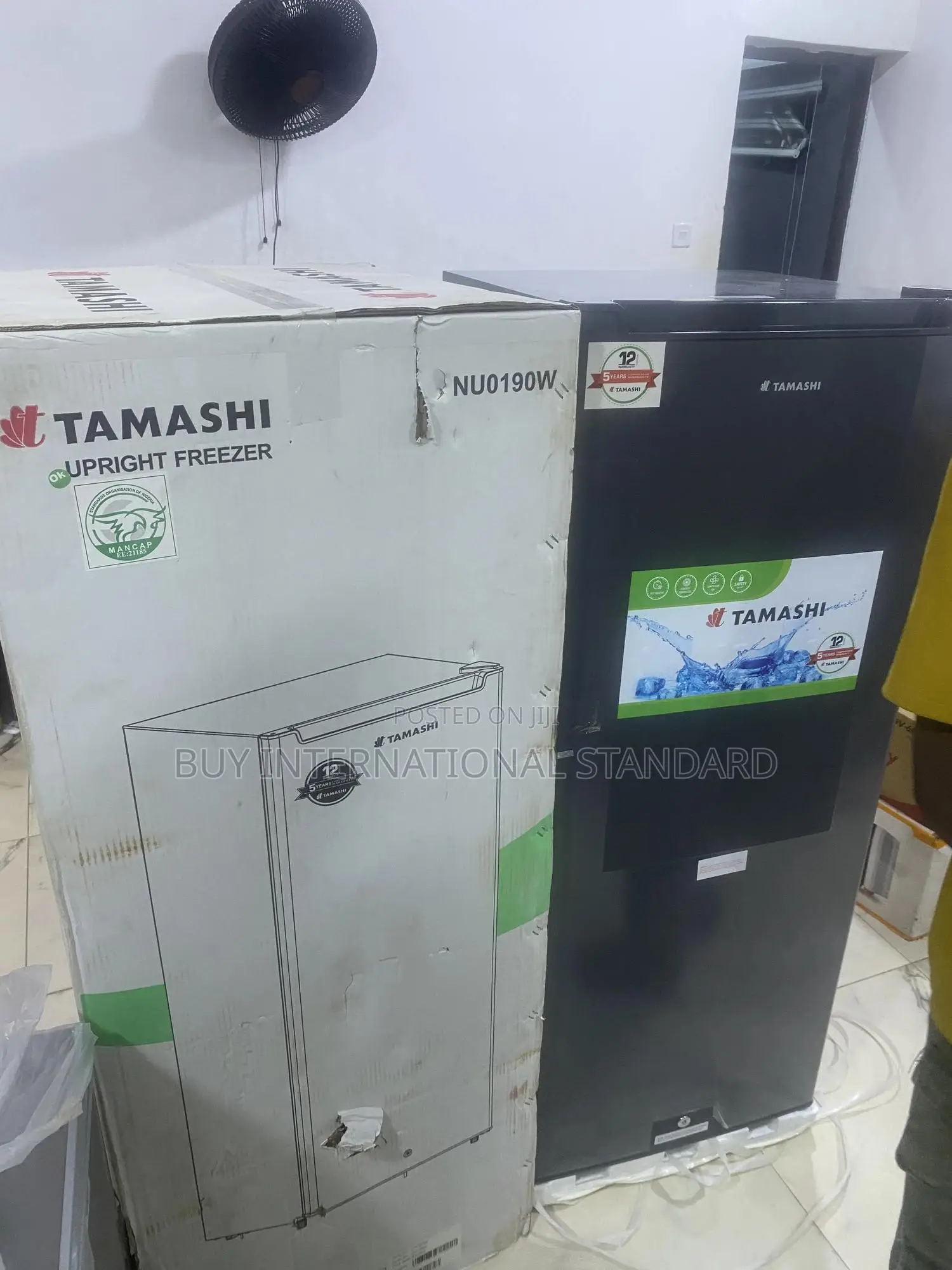 Tamashi Upright Freezer – Convenient Door Handle