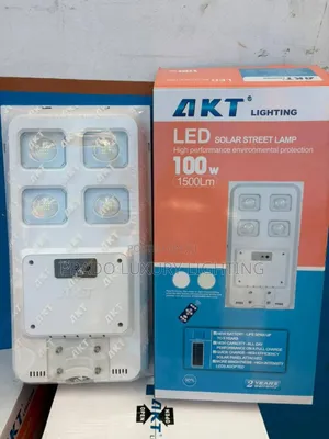 100w Akt Solar Steel Light