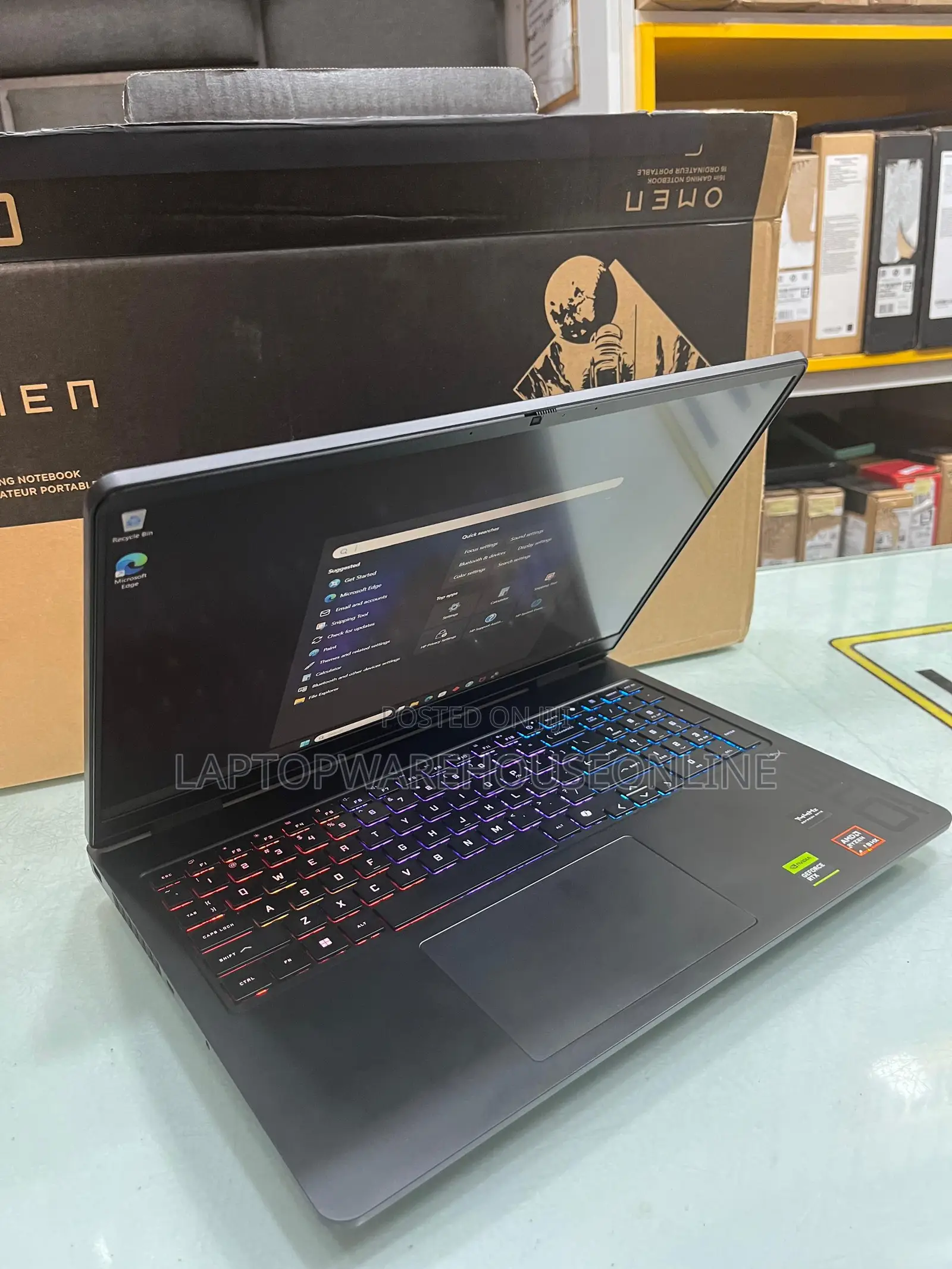 Laptop HP Omen 16 32GB AMD Ryzen 9 SSD 1T