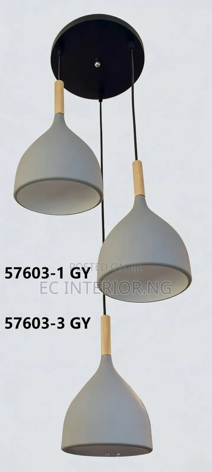 3 Heads Modern Pendant Light