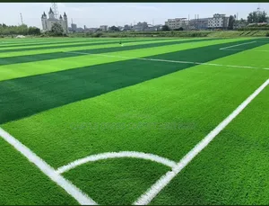 Durable Synthetic Grass for Soccer Field