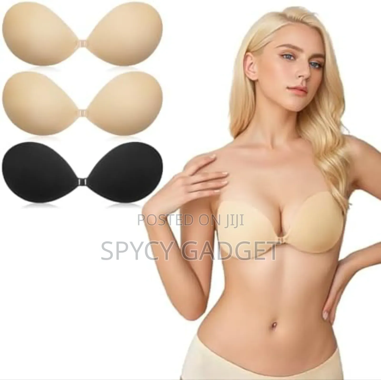 Silicone Strapless Invisible Push Up Bra