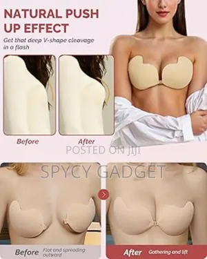 Silicone Strapless Invisible Push Up Bra