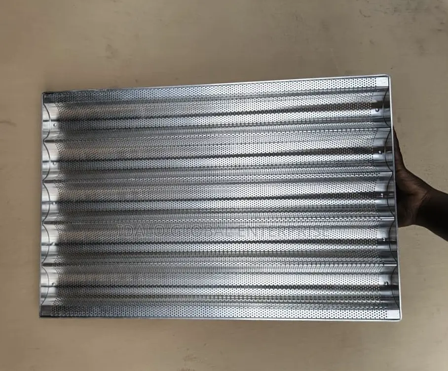 Perforated Baguette Baking Tray