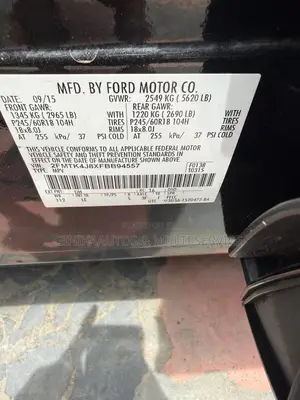 Ford Edge SEL 4dr FWD (2.0L 4cyl 6A) 2016 Black