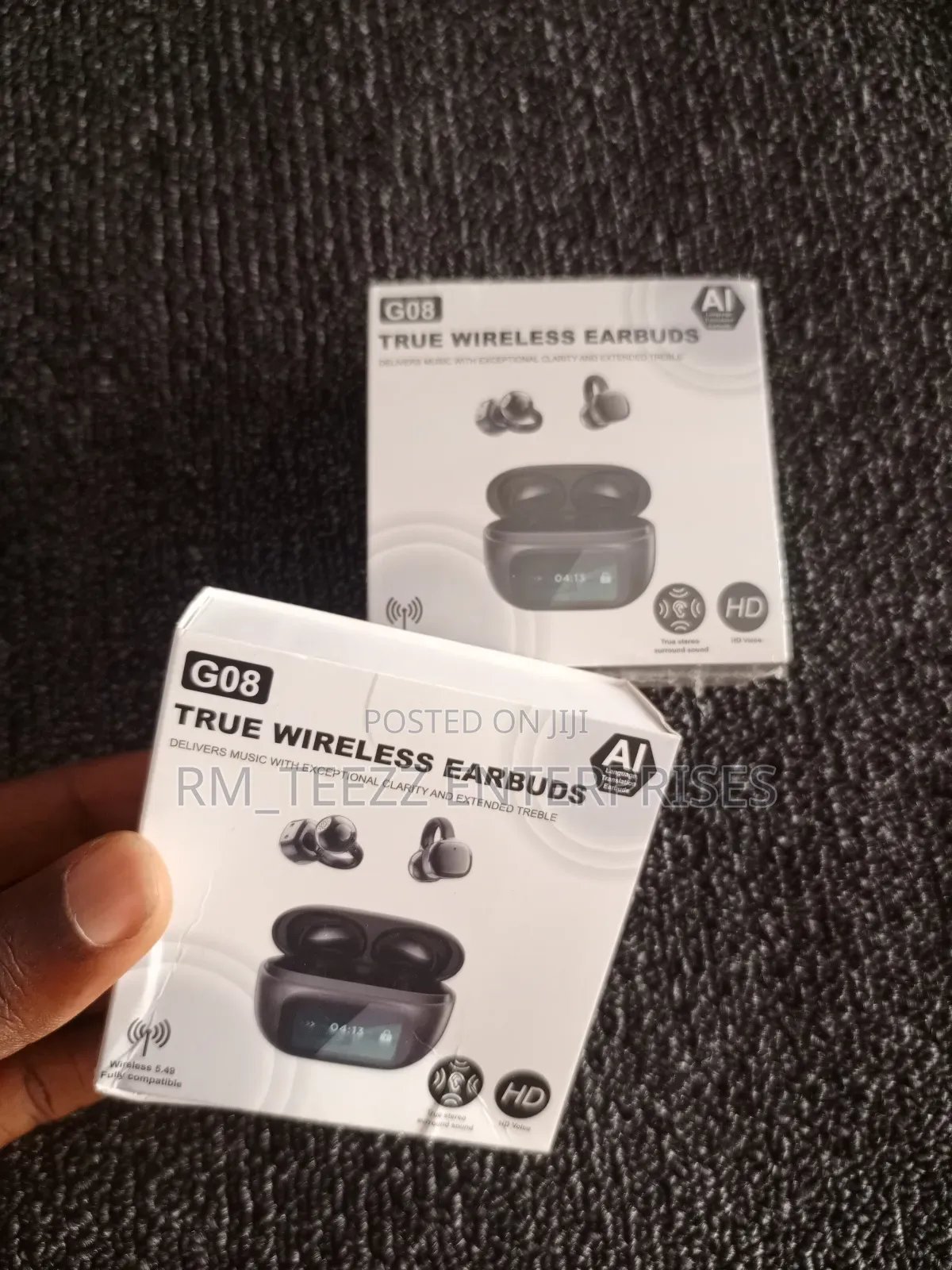 G08 Digital Display True Wireless Earbuds
