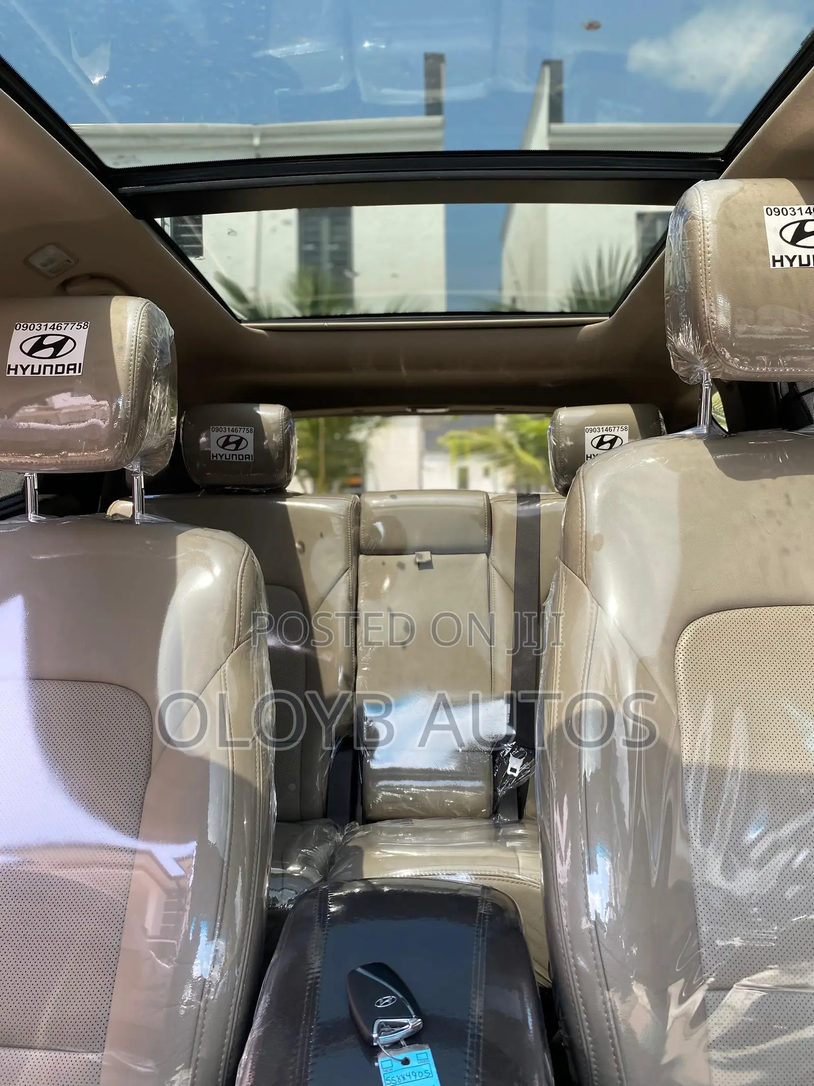 Hyundai Santa Fe SE AWD 2017 White