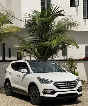 Hyundai Santa Fe SE AWD 2017 White