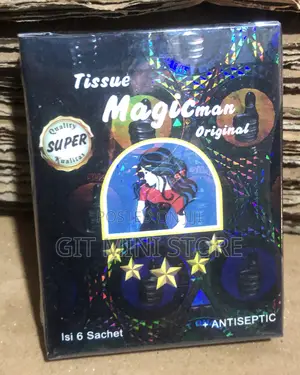 Magic Man Men's Antiseptic Delay Tissue