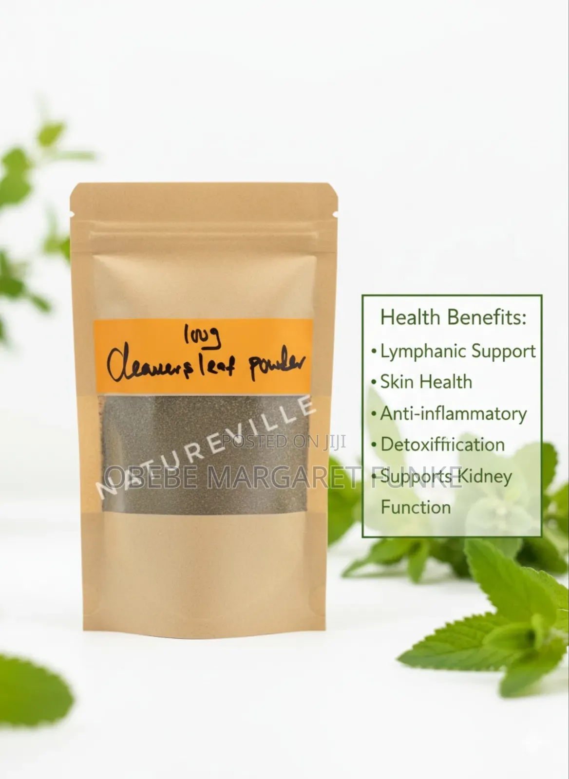 Cleavers Leaf Powder