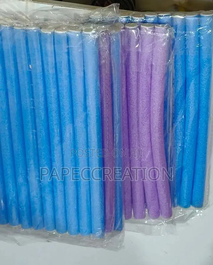 Bendy Foam Hair Rollers Heatless Styling