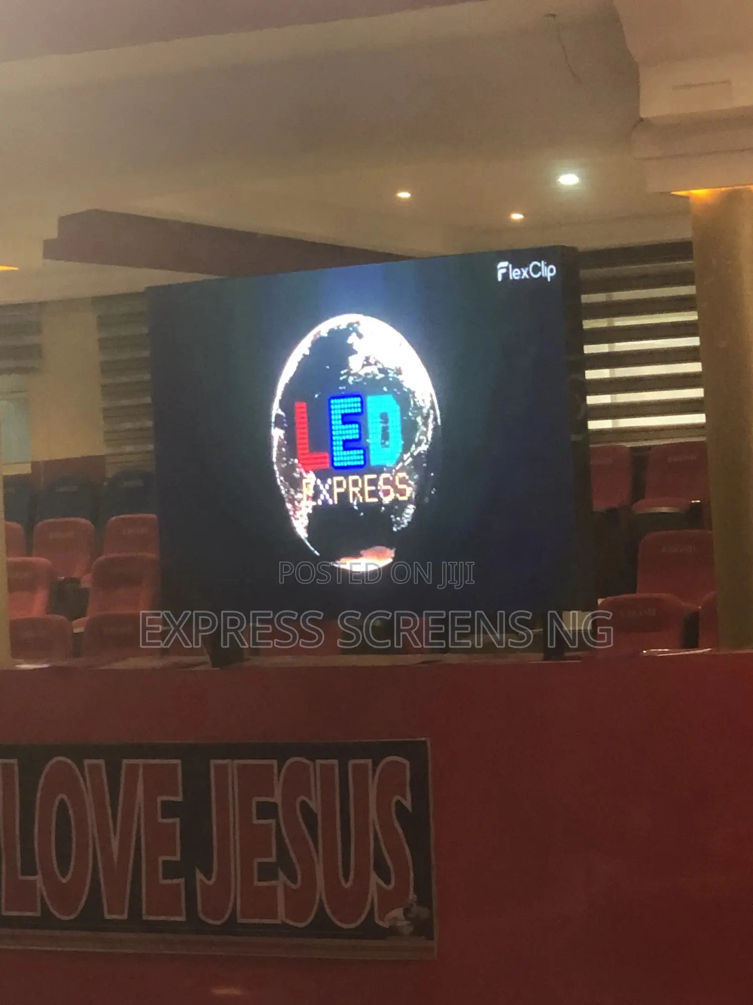 Display Scriptures and Backdrop Led Screens for Churches