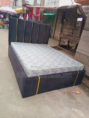 Mattress and Bedframe,6 by 6