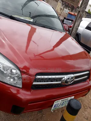 Toyota RAV4 Limited 2008 Red