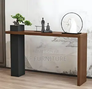 Brand New Brown and Black Decoration Console Table