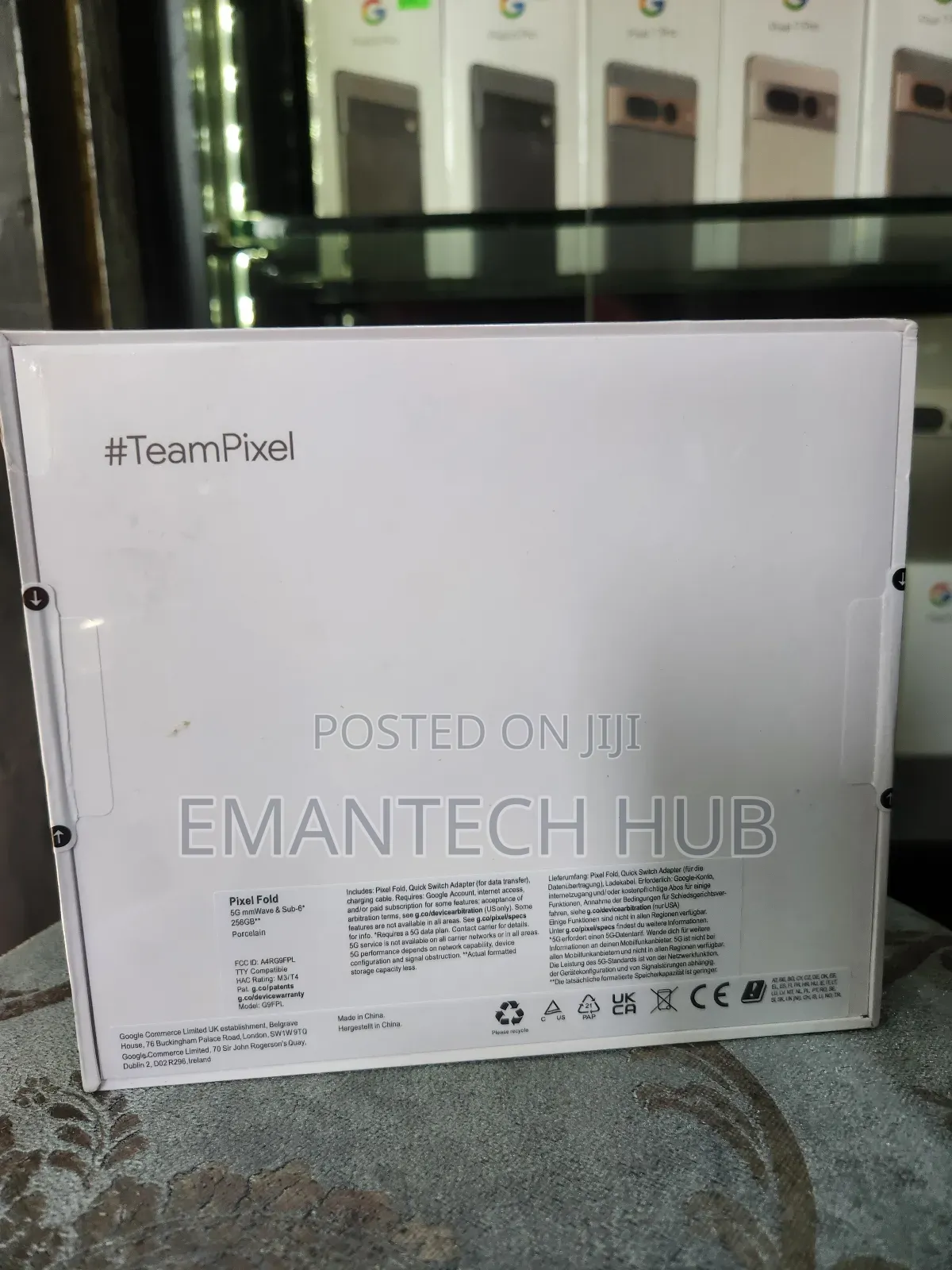 New Google Pixel Fold 256 GB White