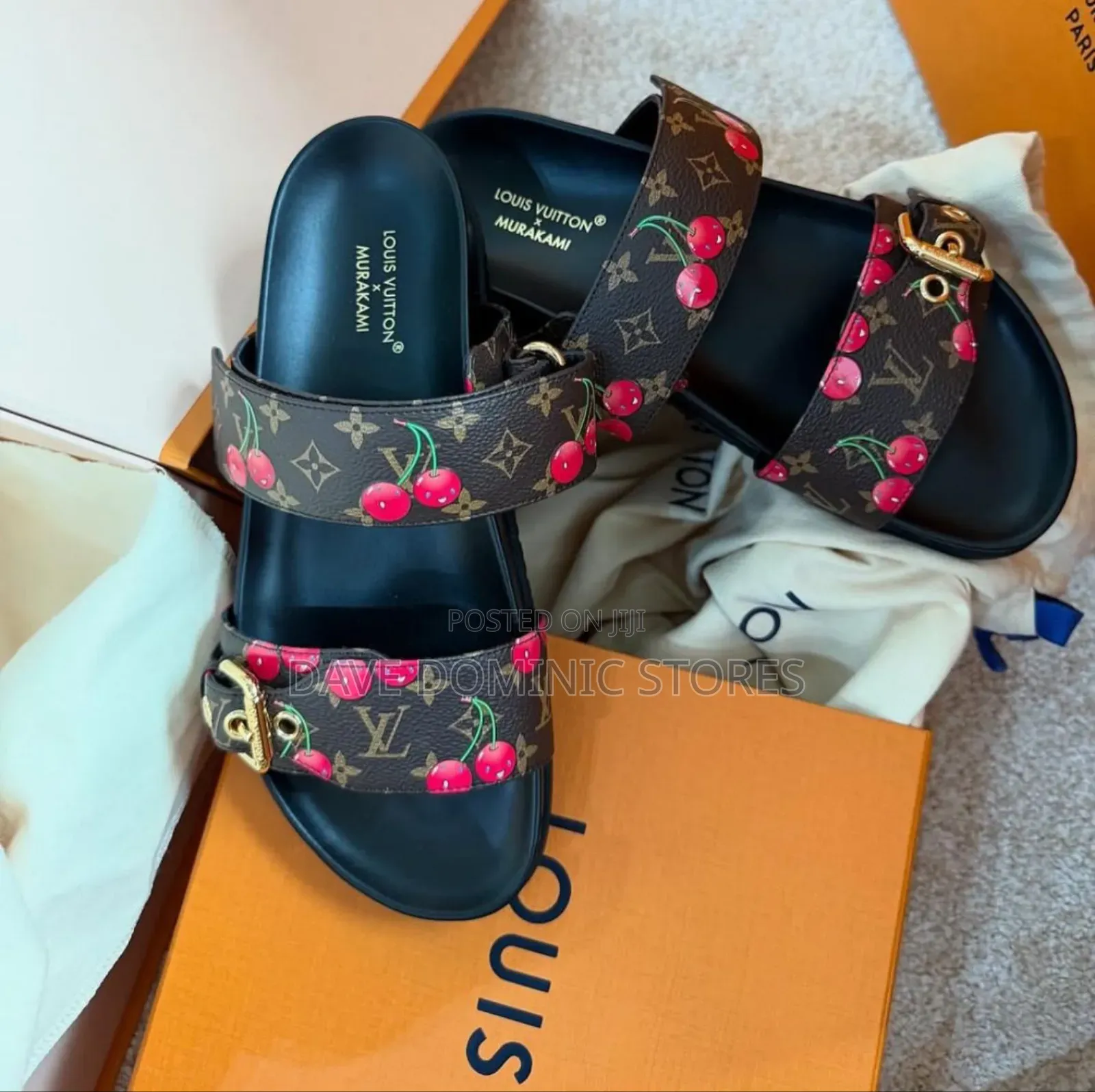 Louis Vuitton Luxury Slide Fully Boxed Luxury Package 