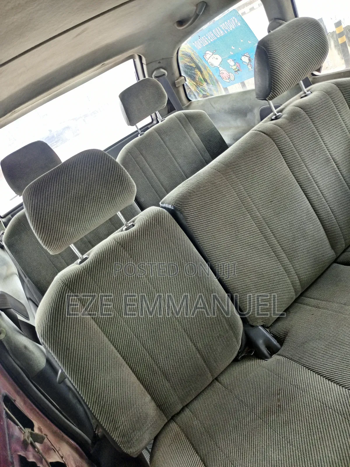 Toyota Previa 2001 Red