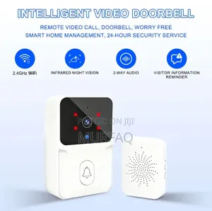 Wifi Video Doorbell Camera With Night Vision Two-Way Intercom