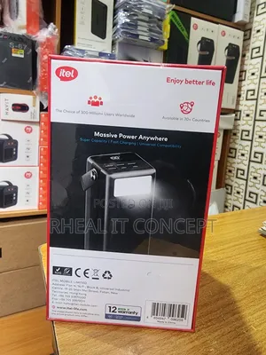 Itel Power Bank 60,000mah 65w Phone/Type-C Laptop