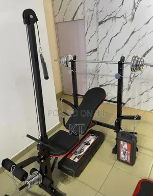 Brand New Weight Bench With Lat Pull Down