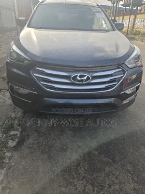 Hyundai Santa Fe SE AWD 2017 Blue
