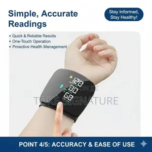 Wrist Blood Pressure Monitor and Band