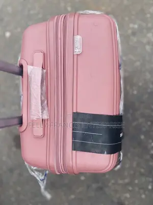 Medium Rubber Luggage With Expansion