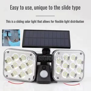Rotable Outdoor Sensor Solar Light